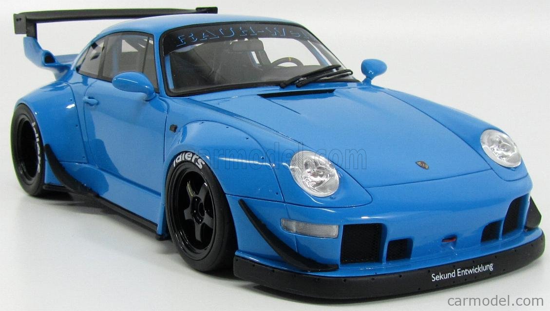 GT-SPIRIT ZM087 Scale 1/18 | PORSCHE 911 993 RWB 1996 LIGHT BLUE