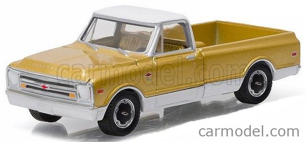 Diecast model cars Chevrolet C-10 1/24 Motormax Pick Up Fleetside grün