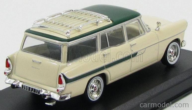 Miniature Quiralu 1/43 Simca Marly Break Bicolore - Sans Vitrage - Occasion