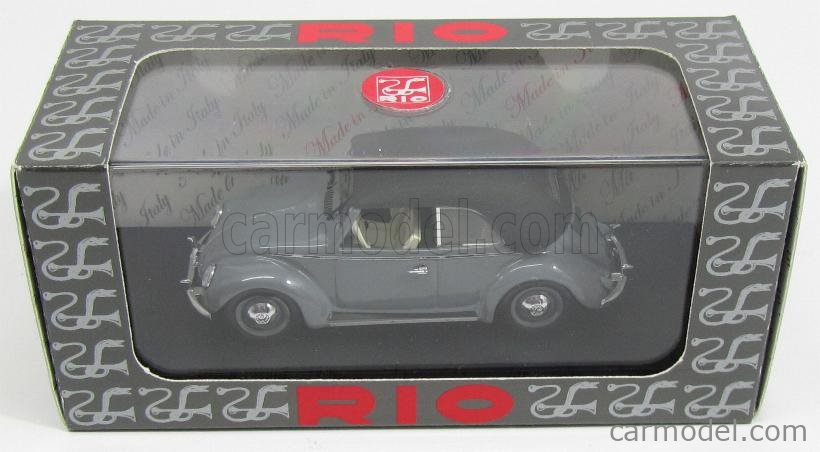 RIO-MODELS 4582 Scale 1/43 VOLKSWAGEN BEETLE MAGGIOLINO 1200 DE LUXE 1953 GREEN