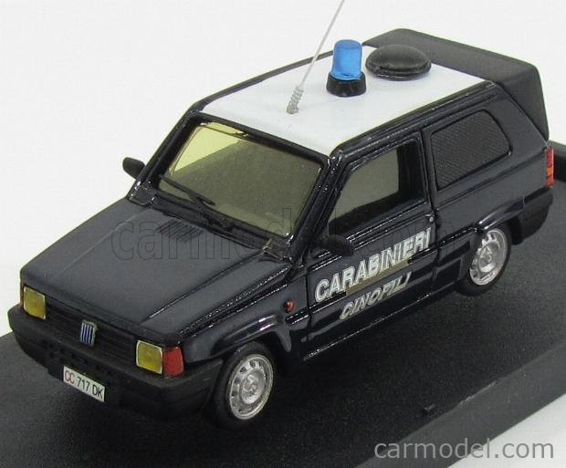 GIOCHER PA01CIN Масштаб 1/43 | FIAT PANDA VAN CARABINIERI CINOFILI