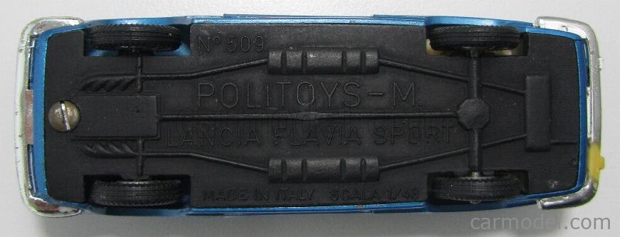 Lancia Flavia Sport - Politoys 509 Italy 1:43 *30370