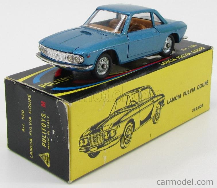 POLITOYS POLISTIL POLMS520 Scale 1/43 | LANCIA FULVIA COUPE (DECALS HF ...