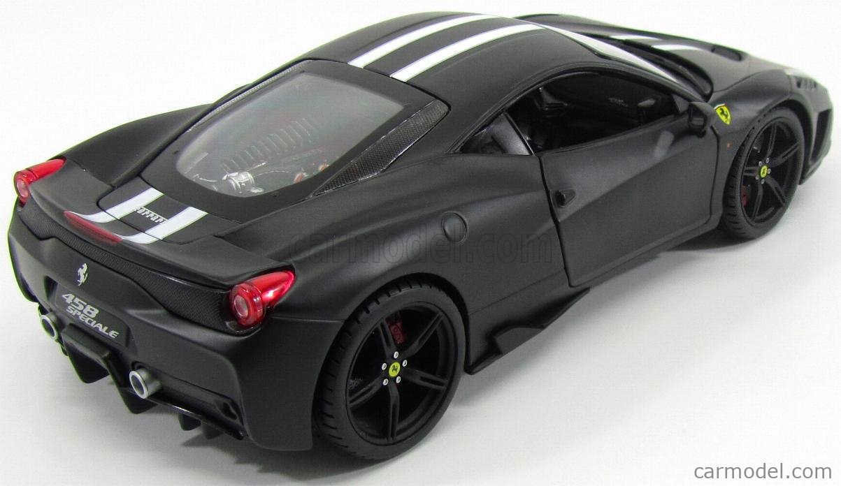 BURAGO 18-16903BK Scale 1/18 | FERRARI 458 ITALIA SPECIALE