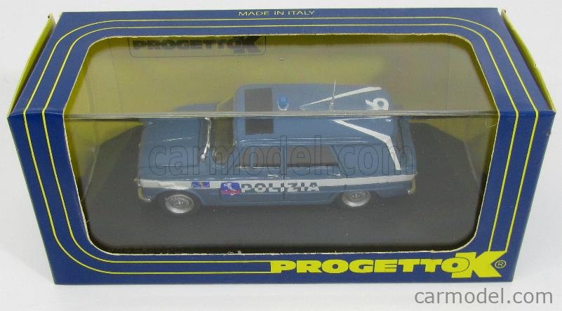 Alfa Romeo Giulia Polizia Stradale – ProgettoK 1/43 – Modèle Miniature Occasion, Kaki