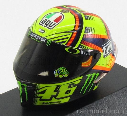 Minichamps Valentino Rossi AGV Helmet MotoGP 2015-1/8 Scale 