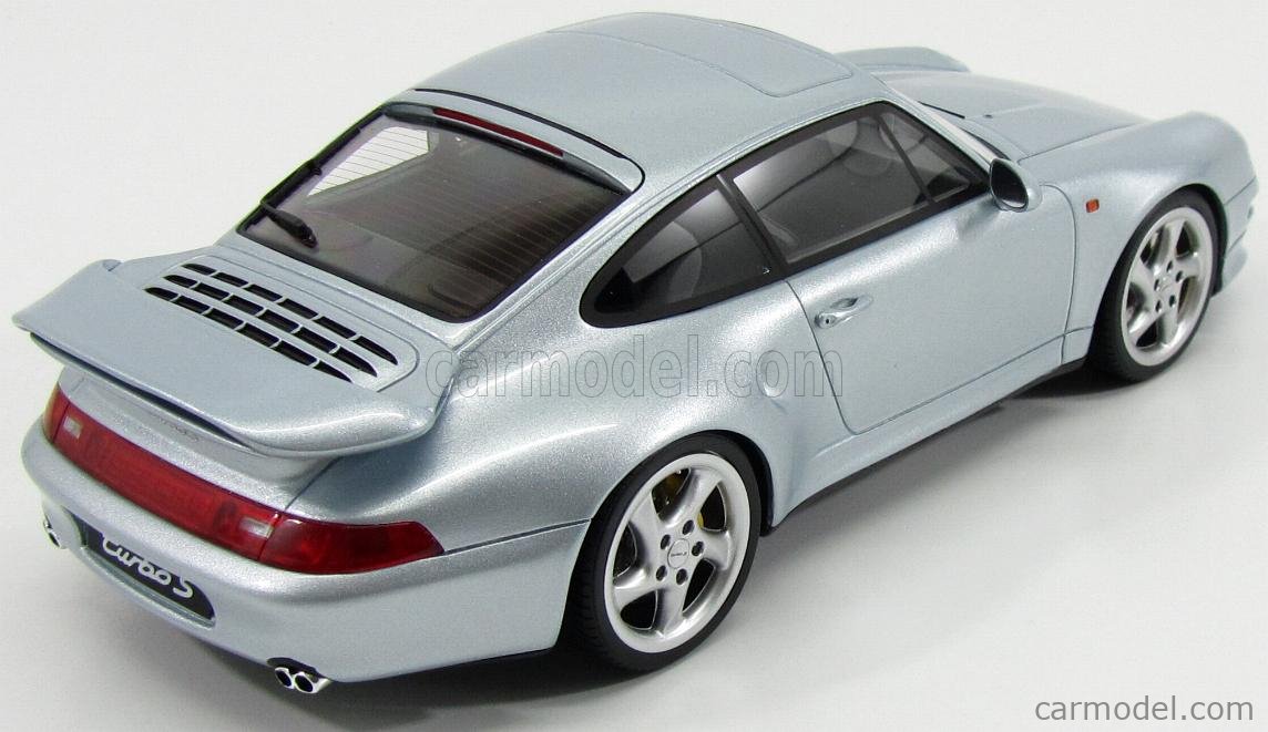 GT-SPIRIT ZM062 Scale 1/18 | PORSCHE 911 993 TURBO S 1995 SILVER