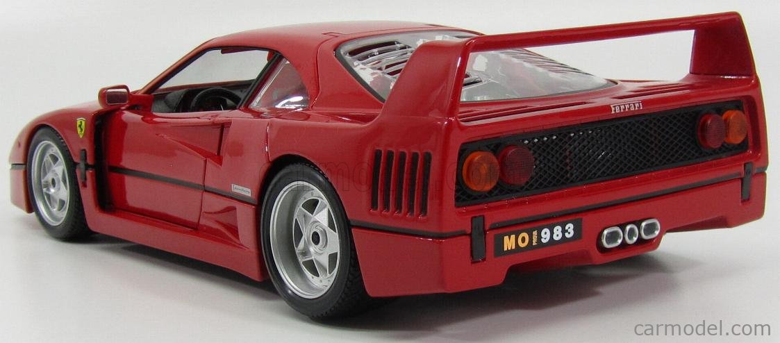 Ferrari F40 rouge serie Premium 1/18 Bburago bur16601