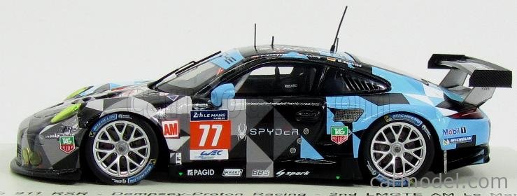 2015 Spark S4672 Porsche 911 RSR Le Mans #77