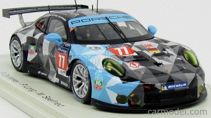 1/43 SPARK PORSCHE 911 GT3 Rsr 997  Voiture #77 2011 24 Heures De Mans