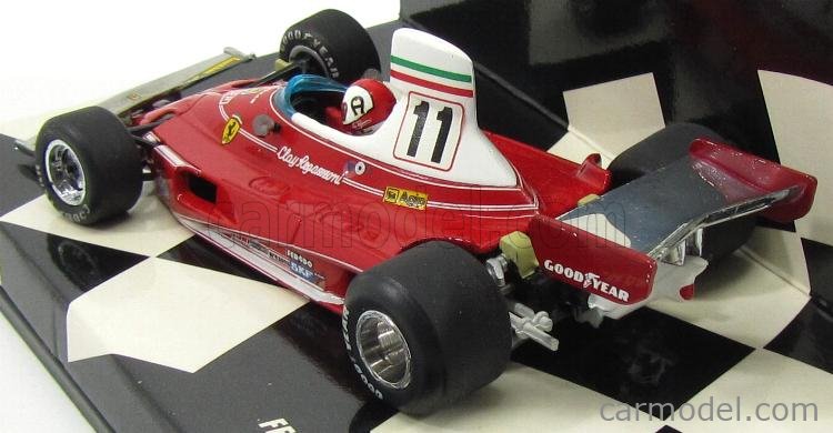 Minichamps 1/18 – Ferrari 312T De Clay Regazzoni – F1 – Diecast – Collection