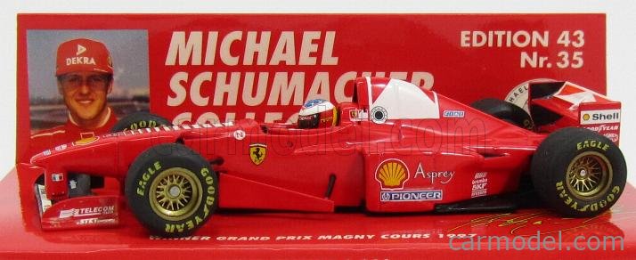 F1 Ferrari F310 B M. Schumacher 1/43 Winner Magny Cours 1997 (Neu (gemäss Beschreibung)) in