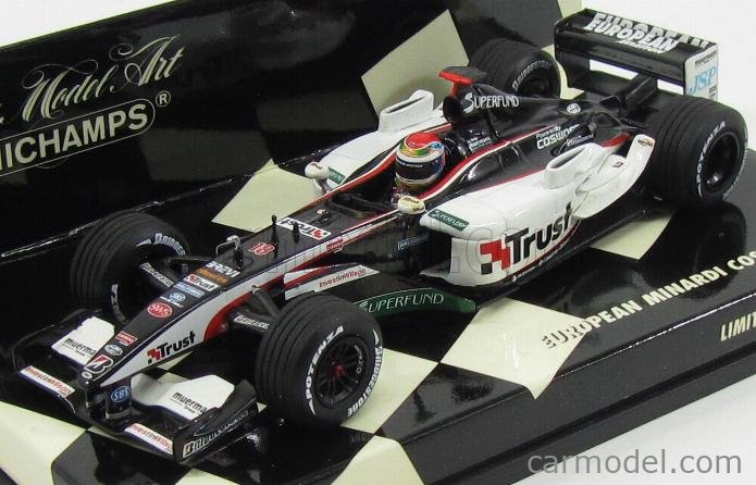 MINICHAMPS 400030018 Scale 1/43 | MINARDI F1 FORD PS03 N 18 SEASON 2003 ...