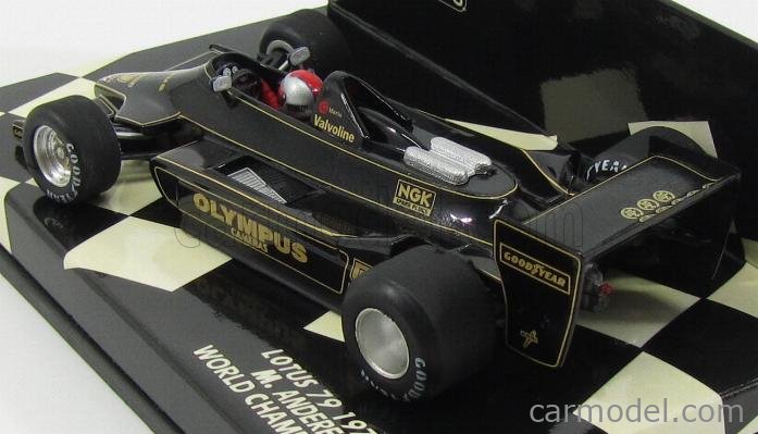 1:24 Lotus 79 Mario Andretti 1978 F1 Ixo Hachette Diecast coche 