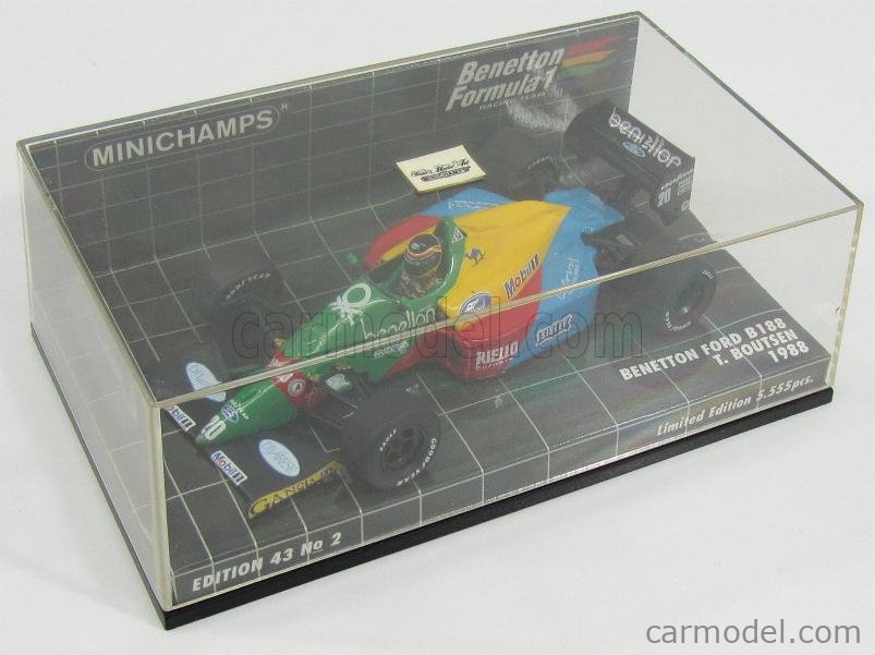 SPARK 1/43 S5202 Benetton B188 Ford #20 Canadian GP 1988 Thierry Boutsen