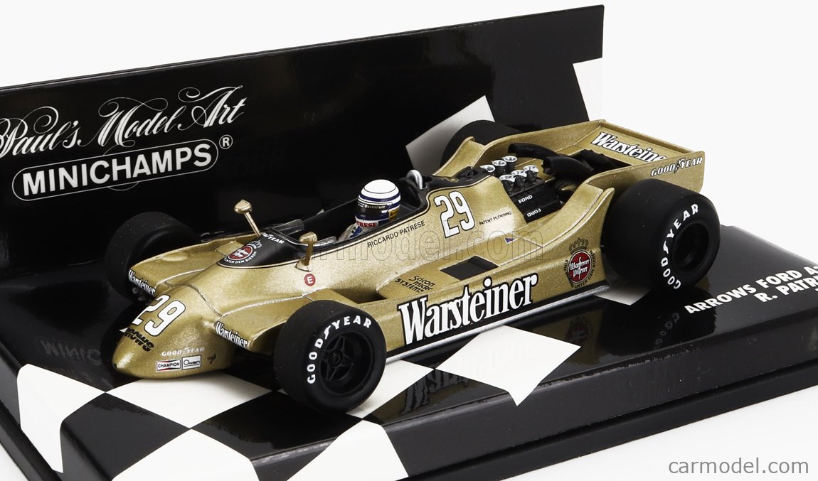 MINICHAMPS 400790029 Escala 1/43 | ARROWS F1 A2 FORD WARSTEINER N 29 ...