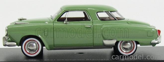 BoS-MODELS BOS43401 Масштаб 1/43  STUDEBAKER CHAMPION STARLIGHT COUPE 1951 GREEN