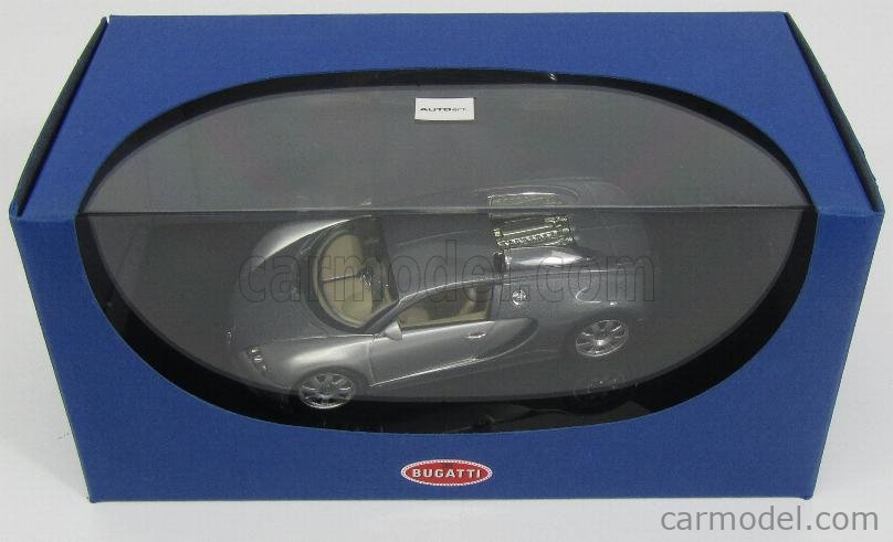 Autoart 1/18 Bugatti Veyron Showcar Bleu/Bleu - Miniature 70903