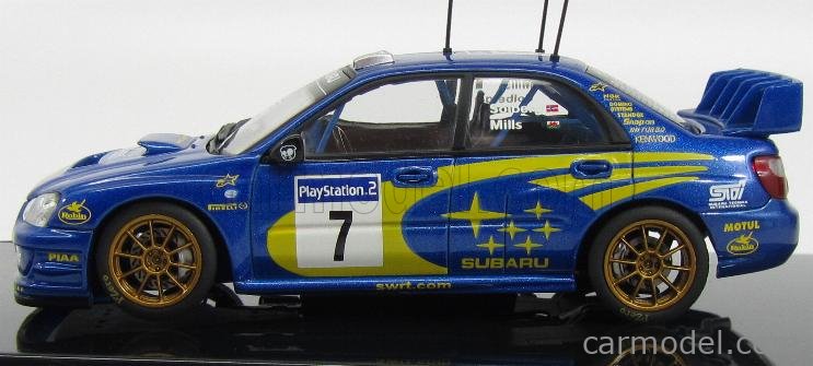 SUBARU - NEW AGE IMPREZA WRC N 7 WINNER RALLY FRANCE 2003 P.SOLBERG -  P.MILLS