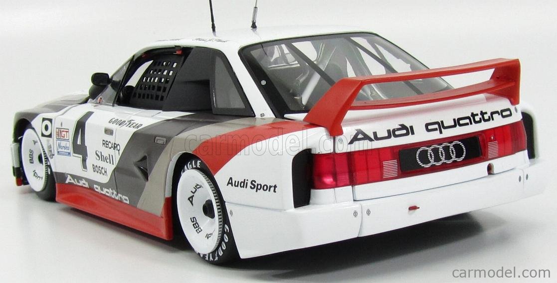 MINICHAMPS 5030600305 Scale 1/18 | AUDI 90 QUATTRO TEAM AUDI SPORT N 4 ...