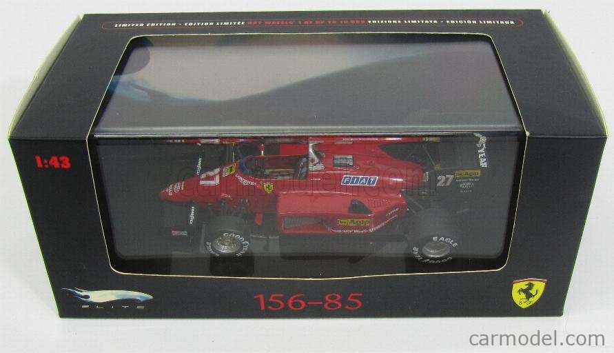 FERRARI - F1 156-85 N 27 WINNER GP CANADA 1985 M.ALBORETO