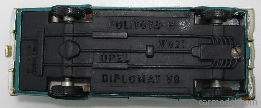 POLITOYS POLISTIL POLMS521 Scale 1/43 | OPEL DIPLOMAT 8 V