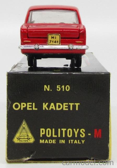 ミニカー POLITOYS-M OPEL KADETT Coupe 510 POLITOYS-M OPEL KADETT