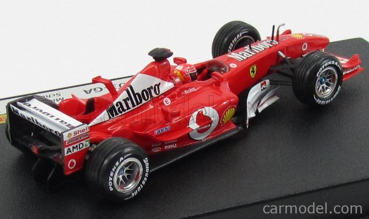 HotWheels Elite 1:43 M. Schumacher F2003-GA #1 GP de Italia de Fórmula