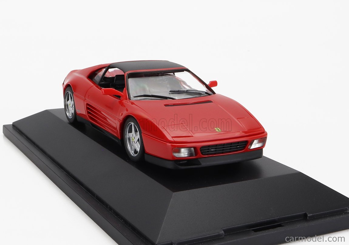 HERPA 01020 Scale 1/43 | FERRARI 348TS SPIDER 1989 RED BLACK