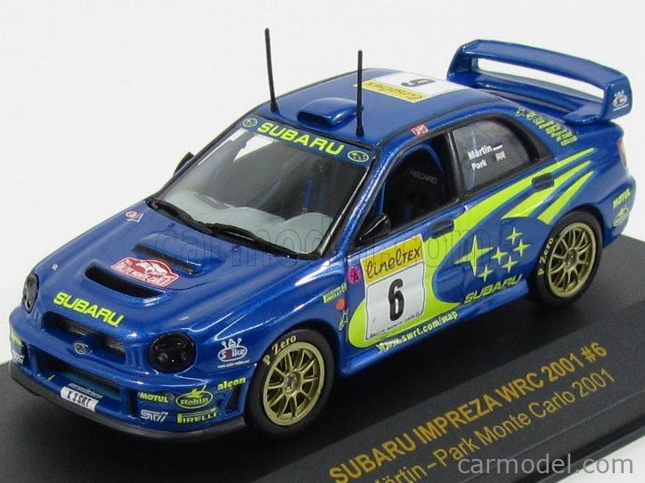 自動車 Racing Subaru Impreza Monte Carlo 1/43 Hobby Japan Subaru Impreza - Monte Carlo 1997