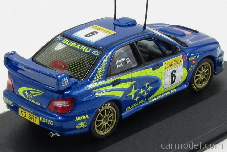 IXO-MODELS RAM002 Scale 1/43 | SUBARU IMPREZA WRC N 6 RALLY