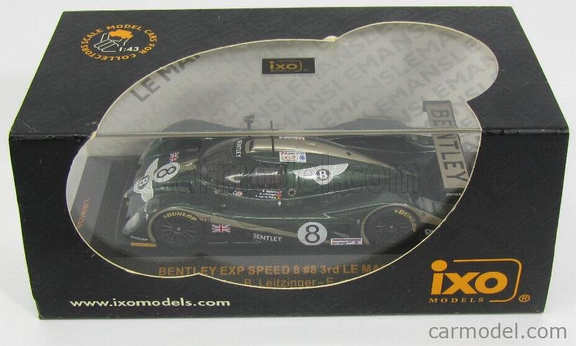 IXO-MODELS LMM030 Scale 1/43 | BENTLEY EXP SPEED 8 N 8 3rd 24h LE