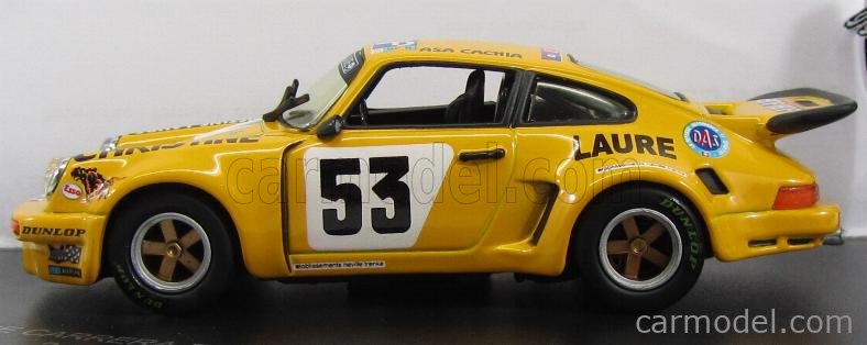 Miniature Porsche 911 Carrera RSR N°53 – 24h Du Mans 1976, Pilote Thierry Sabine