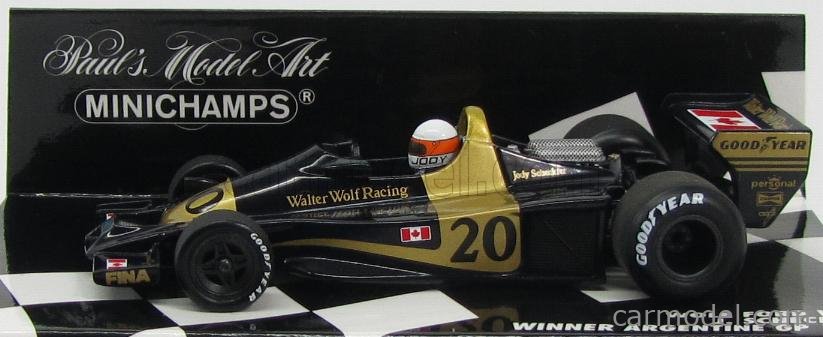 MINICHAMPS 400770020 Scale 1/43 | WOLF F1 WR1 FORD N 20 WINNER