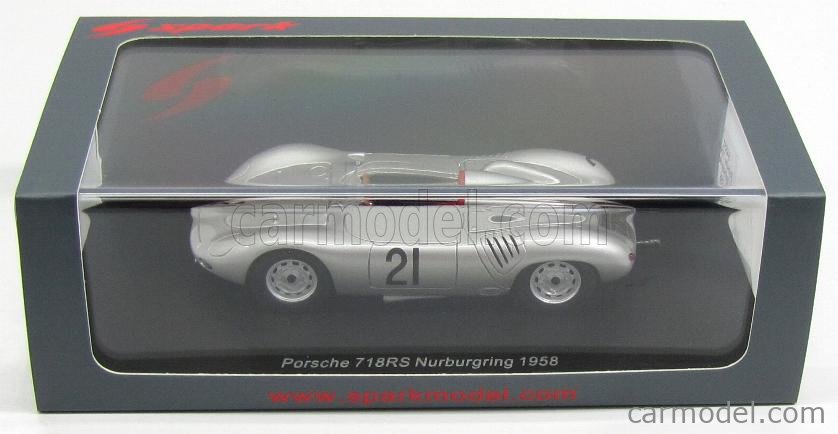 PORSCHE 718 RSK 1958 Le Mans #31 Class Winner 1:43
