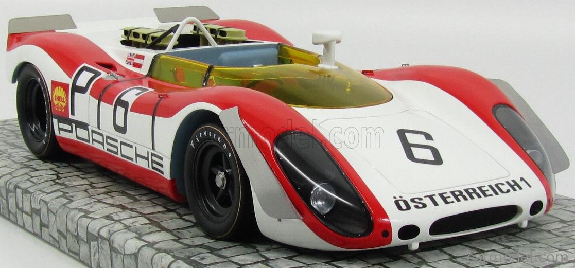 PORSCHE - 908/02 SPYDER N 6 1000km NURBURGRING 1969 LINS - ATTWOOD