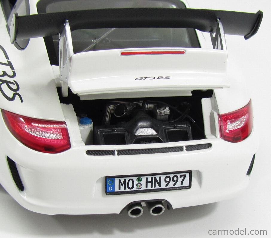 Modèle Réduit Porsche 997 GT3 RS 3.8 2010 - Norev 1/18 - Miniature Et Boîte Comme Neuves - Occasion