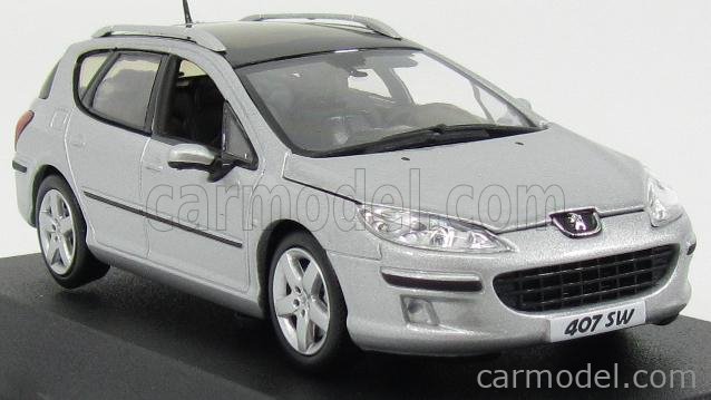 Peugeot 407 SW 2004 Aluminium Silver 1:43