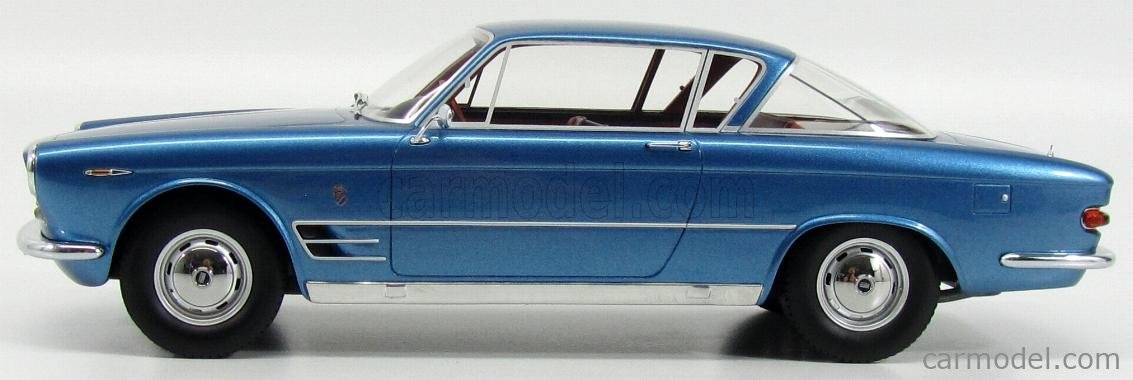 BoS-MODELS BOS161 Scale 1/18 | FIAT 2300S COUPE 1962 BLUE MET