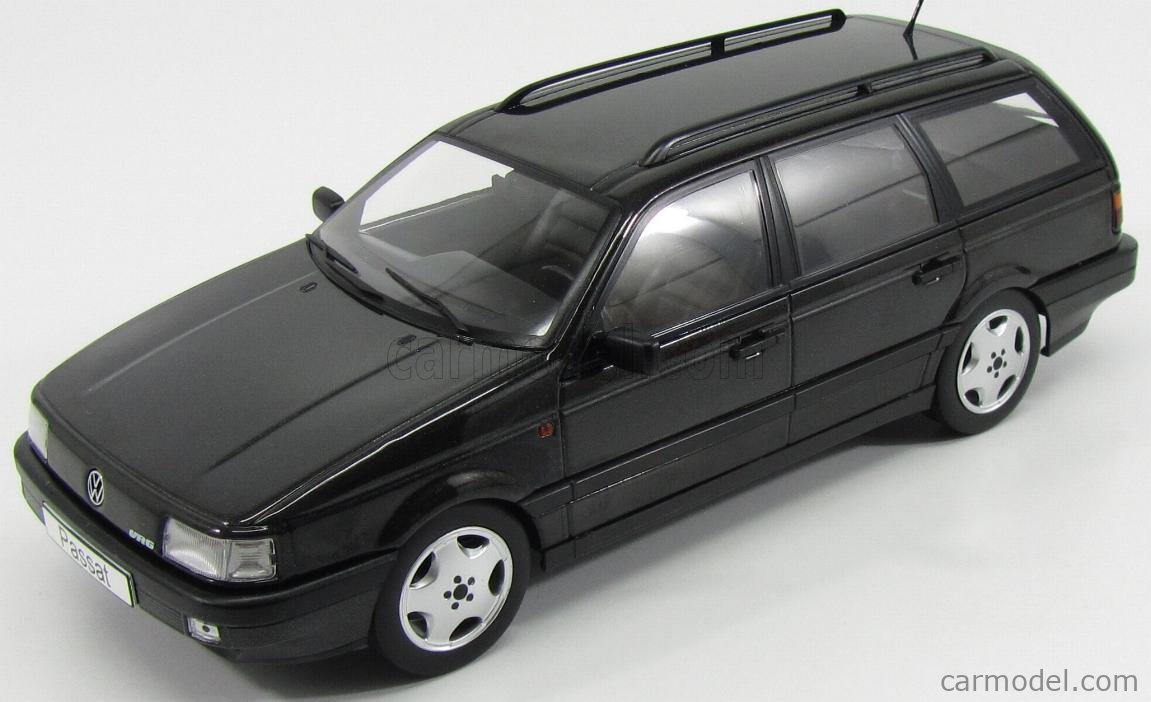 KK SCALE KKDC180072 VW PASSAT B3 VR6 VARIANT 1988 BLACK METALLIC 1:18 DIE CAST