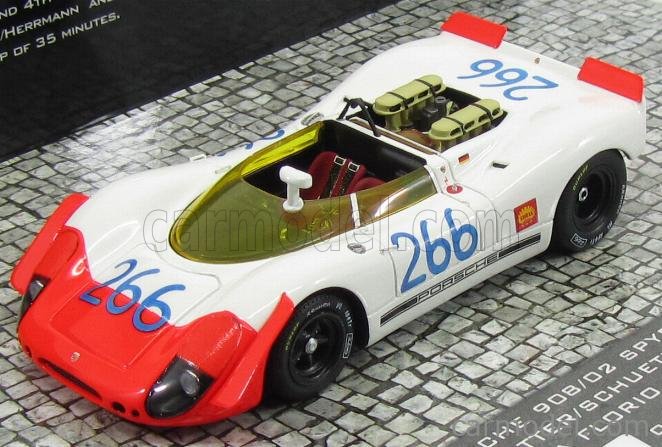 Porsche 908/1 Targa Florio N°266 1969 Starter Kit – 1/43 Rouge Collector