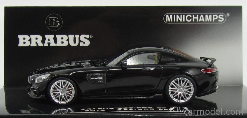 1/43 Minichamps Brabus 600 For Gt S 2016 Black | eBay