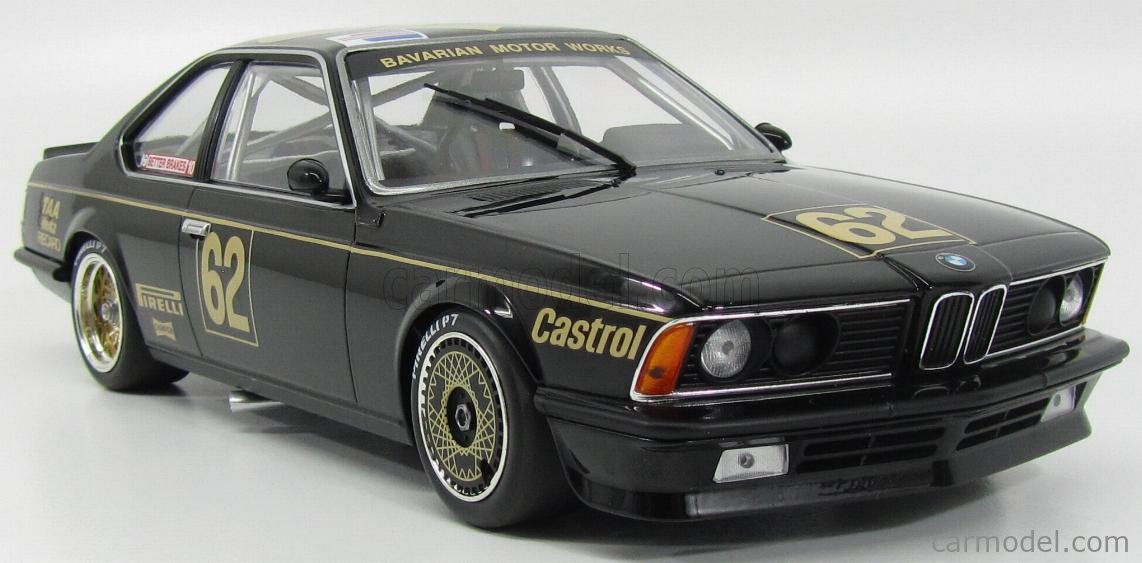 Autoart BMW 635 CSi 1985 – Edition Limitée 1300 – Boîte Et Voiture Signées Par Jim Richards