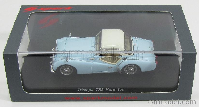 SPARK-MODEL S4946 Scale 1/43 | TRIUMPH TR3 SPIDER HARD-TOP