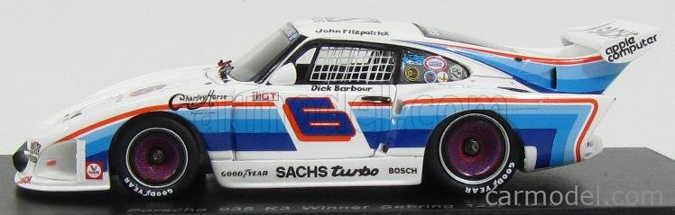 SPARK-MODEL 43SE80 Scale 1/43 | PORSCHE 935 K3 N 6 WINNER 12h