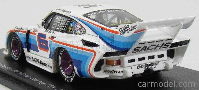 【SPARK】Porsche 935 K3 n°43 LM 1980 #S22 Spark 1:43 Porsche 935 K3 #6 Winner 12h Sebring 1980