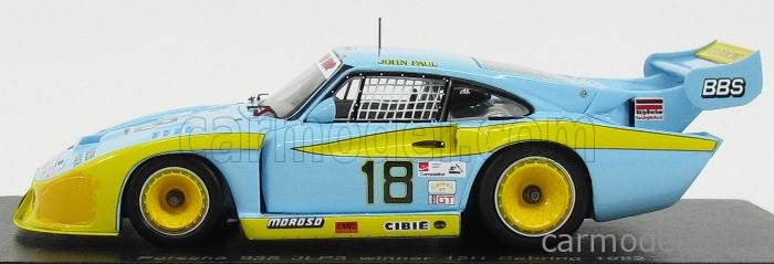 Porsche 935 JLP3 18 12 Heures de Sebring 1982 Spark 43SE82 - Miniatures