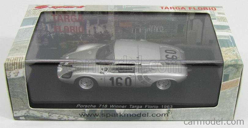 SPARK-MODEL 43TF63 Scale 1/43 | PORSCHE 718 GTR N 160 WINNER