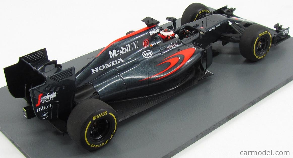 Miniature Voiture McLaren MP4-31 Vandoorne - GP Bahreïn 2016 - Spark échelle 1/43 - Neuve