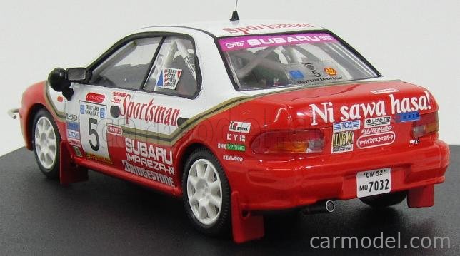 TROFEU TRF0619 Scale 1/43 | SUBARU IMPREZA WRX N 5 4th RALLY